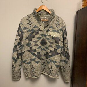 Lucky Brand Aztec Fleece